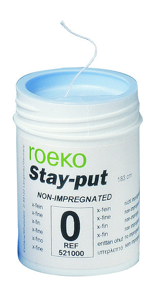 ROEKO Stay-put, Non-Impregnated, 0 x-fine, 1 pc