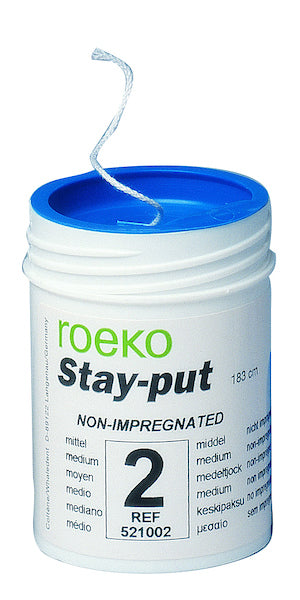 ROEKO Stay-put, Non-Impregnated, 2 medium, 1 pc