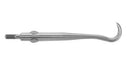 Morrell spare point C-sickle stainless steel crown remover tip.