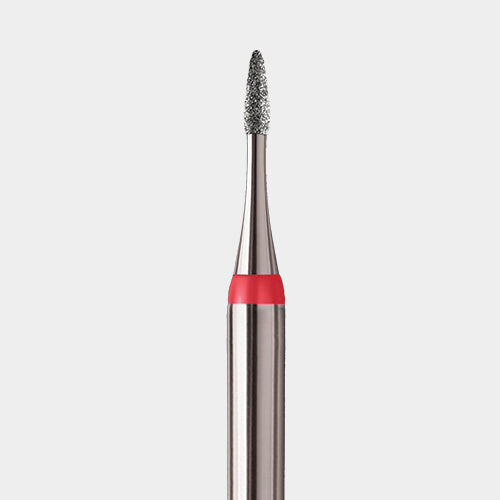 NeoDiamond Bur FG 1507.2SF Short Shank (S862-007) Fine Grit, Flame 25/Pkg.