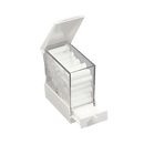 Cotton Roll Dispenser - Square, White