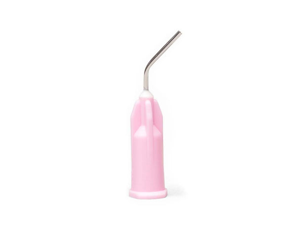 Applicator Tips Pink, 20 ga X 1/2”, Prebent tips - pkg. 20