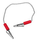 Nakin Holder Chain 15" Long, Red