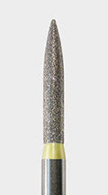 NeoDiamond Bur FG 3516.8VF Flame (862-012) Very Fine Grit, Finishing 25/Pkg.