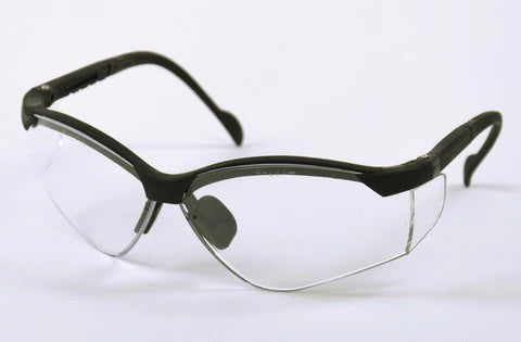 See-Breez Eyewear - Black Frame - Clear Lens