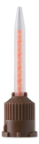 Cool Temp NATURAL Mixing Tip Brown pointed, 40 pcs