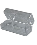Clear Hinged Box   (2 7/8" x 1 3/16" x 1")