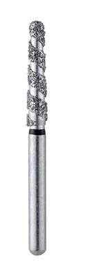 NeoDiamond Bur FG 8118.9C Rnd. End Taper (856L-018) Coarse Grit, Neospiral 25/Pkg.