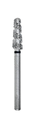 NeoDiamond Bur FG 8126.8C Rnd. End Taper (856-026) Coarse Grit, Neospiral 25/Pkg.