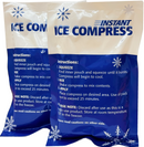 Instant ice compress - single use, 4" x 6", case of 36.