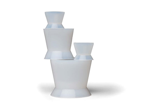Mini-Bowls - NON-STICK SILICON FOR ACRYLICS, W/SUCTION BASE Medium, 30cc (Set of 2) (1 5/8" diameter)
