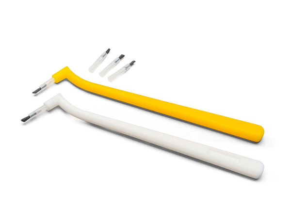 Brush Tips, 24mm length, bag of 500 + 2 Handles