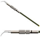 Bonart P10 Series 30K Straight Angle Ultrasonic Inserts, External Water Flow, Metal Grip, Stainless Steel Tip, Universal design fits major brand scalers like Dentsply, Henry Schein, Parkell, Autoscaler, etc, Single Insert.