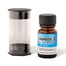VPS Tray Adhesive w/ Applicator - 10 ml. Helps VPS material to adhere to impression trays. Brush applicator inside bottle cap.