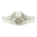 Single-Use Nasal Hoods - Adult, Unscented Grey 12/Box. Individually Wrapped. Clear outer hood shows condensation when patients are breathing through their nose. Hood-in-hood design minimizes ambient nitrous oxide release. Low-profile design expands the clinical field of view. Latex-free.
