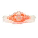 Single-Use Nasal Hoods - Pedo, Outlaw Orange 12/Box. Individually Wrapped. Clear outer hood shows condensation when patients are breathing through their nose. Hood-in-hood design minimizes ambient nitrous oxide release. Low-profile design expands the clinical field of view. Latex-free.