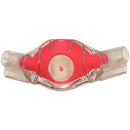 Single-Use Nasal Hoods - Pedo, Birthday Bubblegum 12/Box. Individually Wrapped. Clear outer hood shows condensation when patients are breathing through their nose. Hood-in-hood design minimizes ambient nitrous oxide release. Low-profile design expands the clinical field of view. Latex-free.