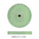 No Heat grinding wheels Green