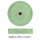 No Heat grinding wheels GREEN