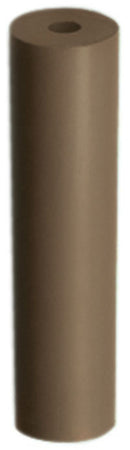 Unmounted Clasp Polishers Brown, Aluminum Oxide, Extra long-lasting for Fastest Finishing and Polishing of All Metals. Non-Contaminating, 15/16" x 1/4" (24 x 6.3 mm), Box of 100 Points.