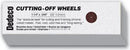 Cut-off Wheels 1-1/4" x .049", Package of 100 Wheels.