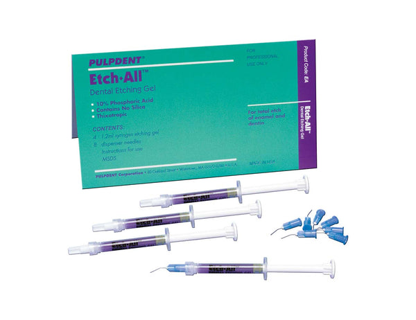 ETCH-ALL Dental Etching Gel - 10% Phosphoric Acid 5 mL syringe