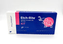 Etch-Rite Dental Etching Gel - 38% Phosphoric Acid KIT: 4 x 1.2 mL syringes + 8 pre-bent applicator tips