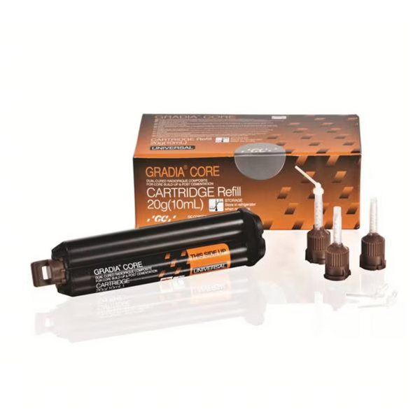 GC GRADIA Core Dual-Cured Radiopaque Composite Cartridge Refill