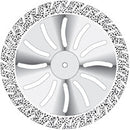 HP D365.450 Coarse Grit Serrated Die Separating, Double Sided, Premounted Diamond Disc. Single Disc.