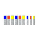 NTI Diamond Strips Assorted Set 10 /Pk.: 1 each Width and Grit of Standard Strips and 2 each Grit Serrated Strips.
