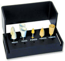 Intra-Oral Polishing Set Includes 7 Essential Polishers (4 white Pre-Polishers and 3 CeraGlaze) to Remove Scratches and Achieve a Natural "Wet Look" Shine on Porcelain.