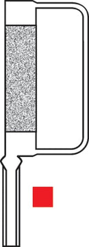Intensiv Double-Sided Ortho Strips Thickness 40 Micron, Package of 4 Strips.