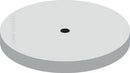 Silicone Polishers White for Porcelain for Removing Scratches and Smoothing the Surface on All Types of Porcelain, Unmounted, Autoclavable, Size 22 mm, Package of 100 Wheels.