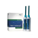 Take 1 Advanced Rigid Tray VPS Impression Material, Fast Set - 2 x 50 mL Cartridges & 6 Mixing Tips. Dark Green. Designed to provide stability and support closed bite trays. Work time: 1:30. Intraoral time: 2:30.