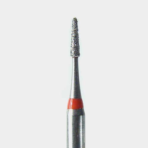 NeoDiamond Bur FG 1300FS Short Shank (S858-008) Fine Grit, Pointed Cone 25/Pkg.
