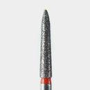 NeoDiamond Bur FG 1518.9F  (862L-018) Fine Grit, Flame 25/Pkg.