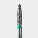 NeoDiamond Bur FG 1716.6CS Short Shank (S877K-016) Coarse Grit, Pointed Taper 25/Pkg.