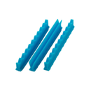 Cassette, 16 Instrument Holder Set (4") 2 Top & 4 Bottom, Blue,