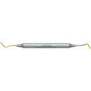 Composite Placement, DE, Titanium-Nitride Coated, Double Tapered Cone Condenser #6, DuraLite Round Handle, #REPFI6T