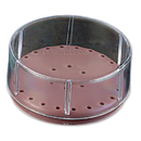 Bur Block Cover for 400BL Bur Blocks, Clear Acrylic .Cold disinfect only. Do not autoclave.