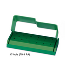 Premier Bur Block 17 Hole RA/FG, Blue,