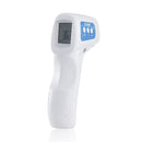 Berrcom Non-contact Infrared Thermometer – Gun Type, 1/Pk. Quick and accurate temperature readings within 1 second. Accuracy: ± 0.3°C (0.6°F). Audible alarm for temps over 100.4. Easily adjust between Celsius and Fahrenheit and save battery life with an auto off after 30 seconds. Large easy to read 3 color LCD Screen. Powered by 2 AAA batteries that are included. Body measurement mode measures temps: 32°C ~ 42.9°C (89.6°F~109.2°F)