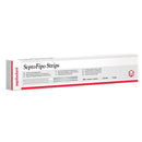 Septodont SeptoFipo Interproximal Strips, 2.5mm x 7", 100/Bx. The strips finish and polish the proximal planes of restorations. The neutral center aids in placing the strip in the proximal space. The strip has neutral, fine, and medium grit sections. The strip is polyester with an aluminum oxide coating.