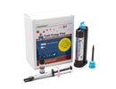 TUFF-TEMP PLUS 76 gm/50mL Automix Cartridge + 10 automix tips, A2 Shade