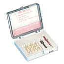TMS Complete-Kit Minuta Pink Gold-Plated Stainless Steel 20 pcs T111