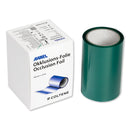 Hanel Occlusion Foil 12 1Sided Green 80mm, 25 m