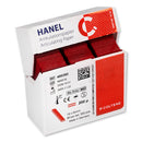 Hanel Articulating Paper 200 18 x 50mm Strips Red, 300 pcs