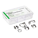 Dental Dam Clamps wingless Brinker Universal Clamp Set B1 B2 B3 B4 B5 B6 H01054