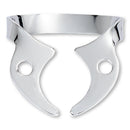 Dental Dam Clamps wingless HySolate Gloss Finish Clamp W7 Flat Jawed H02765