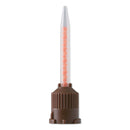 Cool Temp NATURAL Mixing Tip Brown pointed 40 pcs 6748